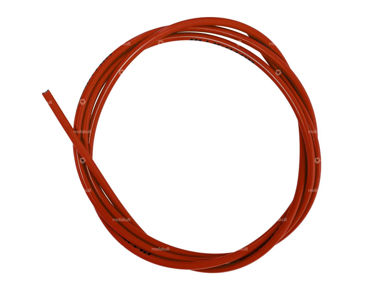 Alligator cable sheath Ø 5 mm red (per meter) PTFE inner sheath Carousel Image 1