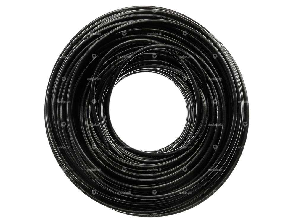 Cable sheath Ø 5 mm black (50 meter roll) PTFE inner sheath Carousel Image 1