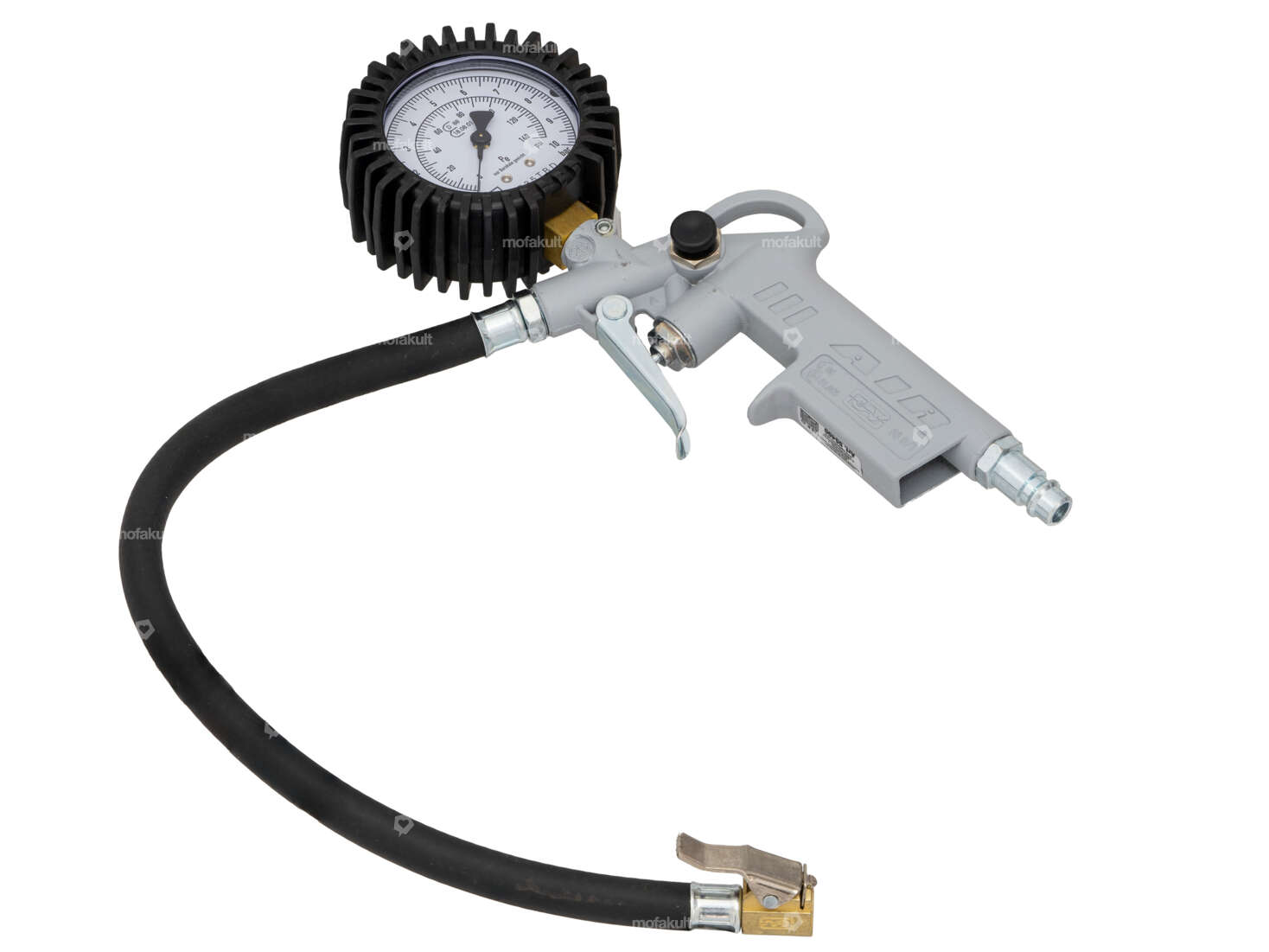 BGS compressed air pneumatic filler 0 - 10 bar calibrated (with pressure gauge) Carousel Image 1