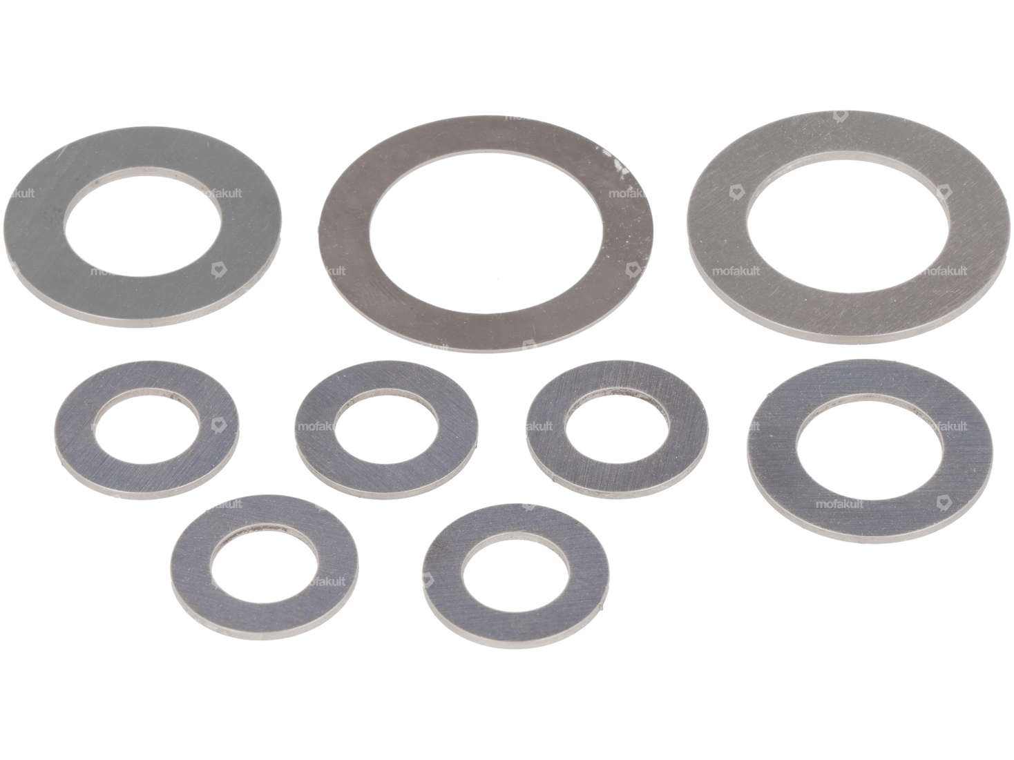 Polini shim set Vario gearbox | Piaggio Ciao, SI, Bravo, Boxer Carousel Image 1