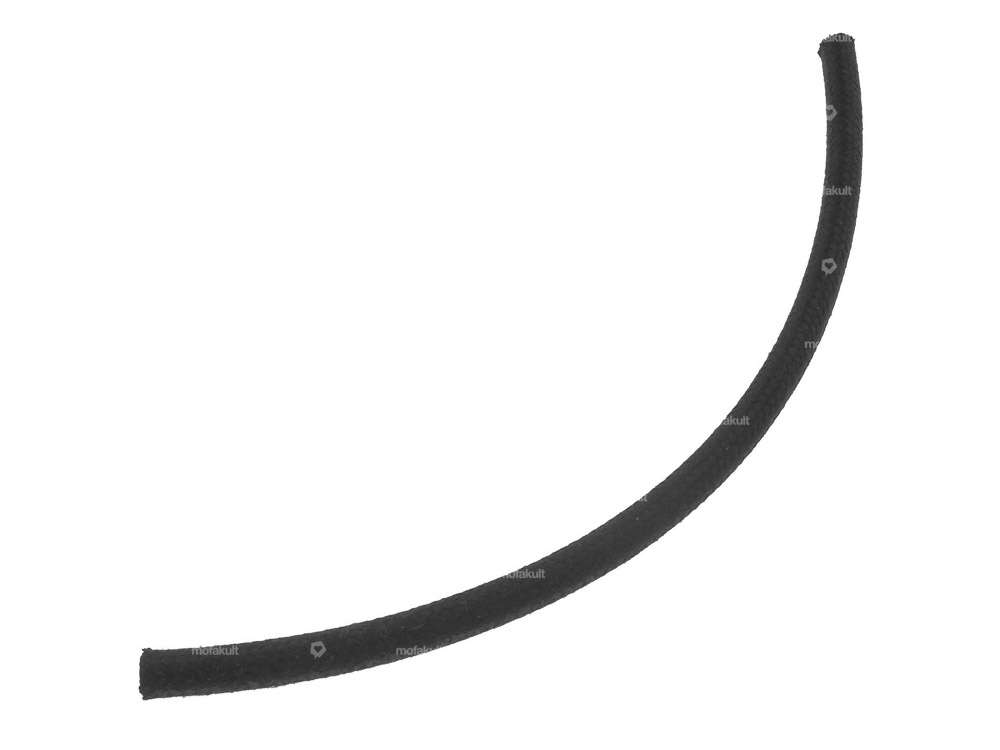 Petrol hose Ø 5 / 10 mm textile black 30 cm Carousel Image 1