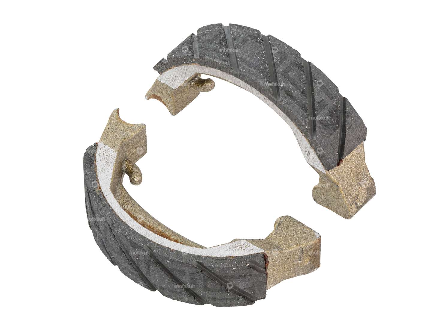 swiing® ingenious brake shoes Ø 80 x 18 Racing slotted | Puch Maxi Carousel Image 2