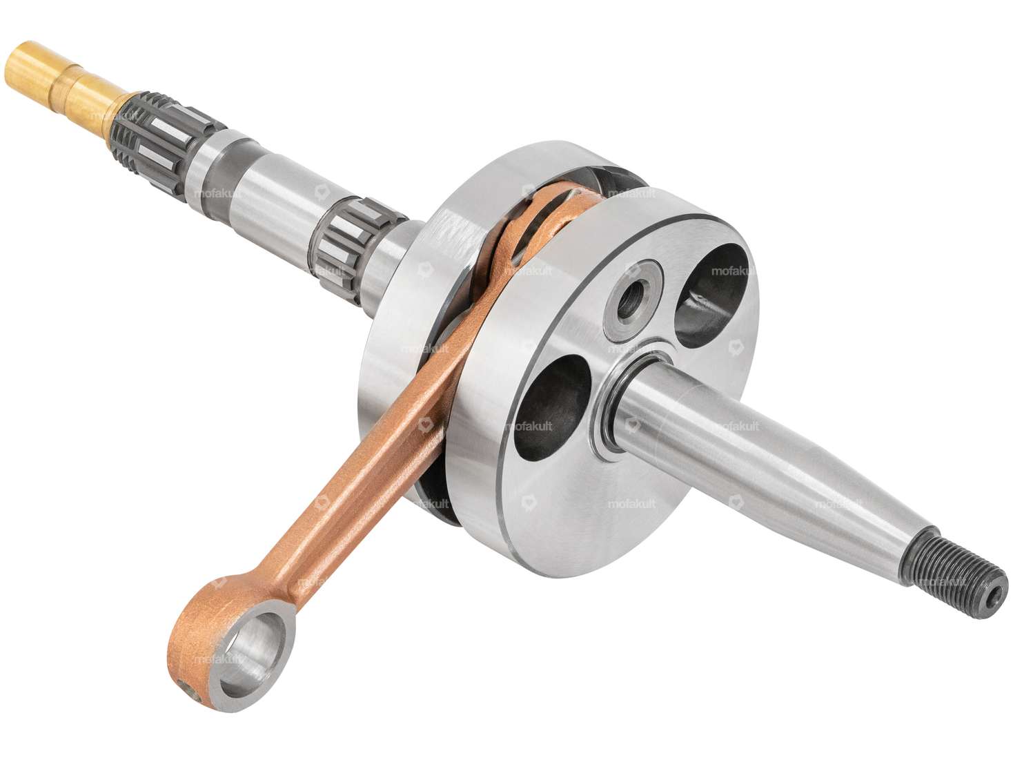 swiing® revival crankshaft "Original" 10.2 mm journal | Puch ZA50 Carousel Image 2