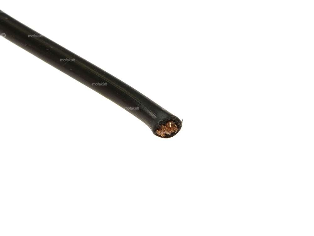Power cable 1-core black 0.75 mm² (per meter) Carousel Image 2