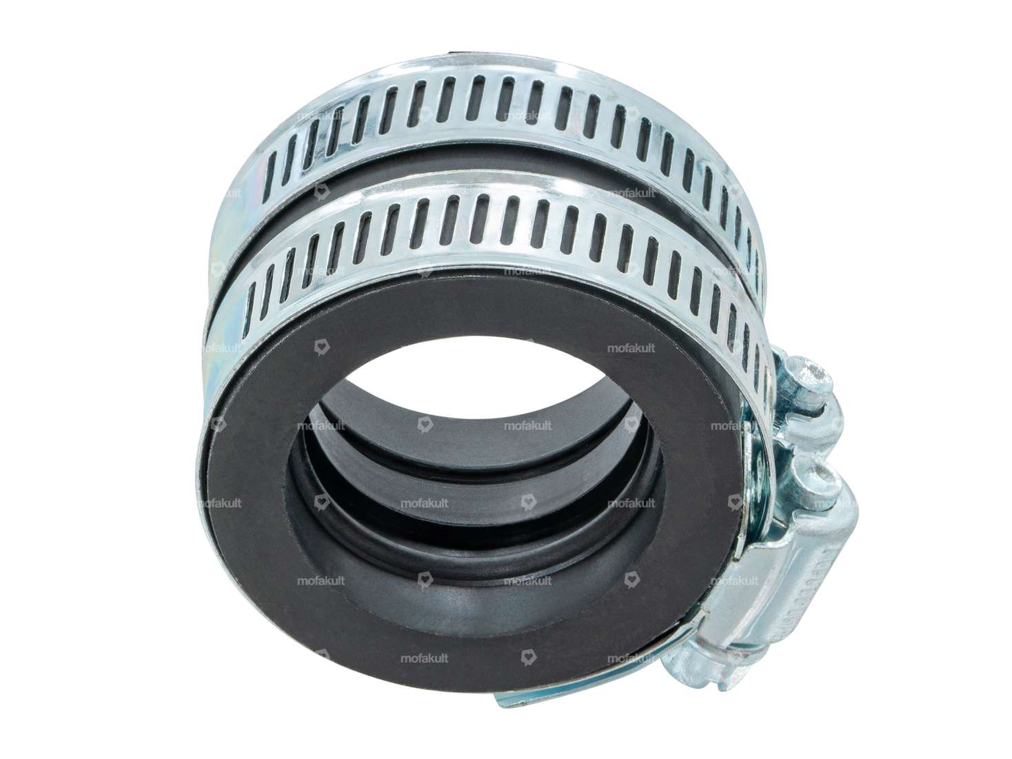 DMP intake rubber Ø 33.5 / 33.5 x 31.5 with clamps Carousel Image 2