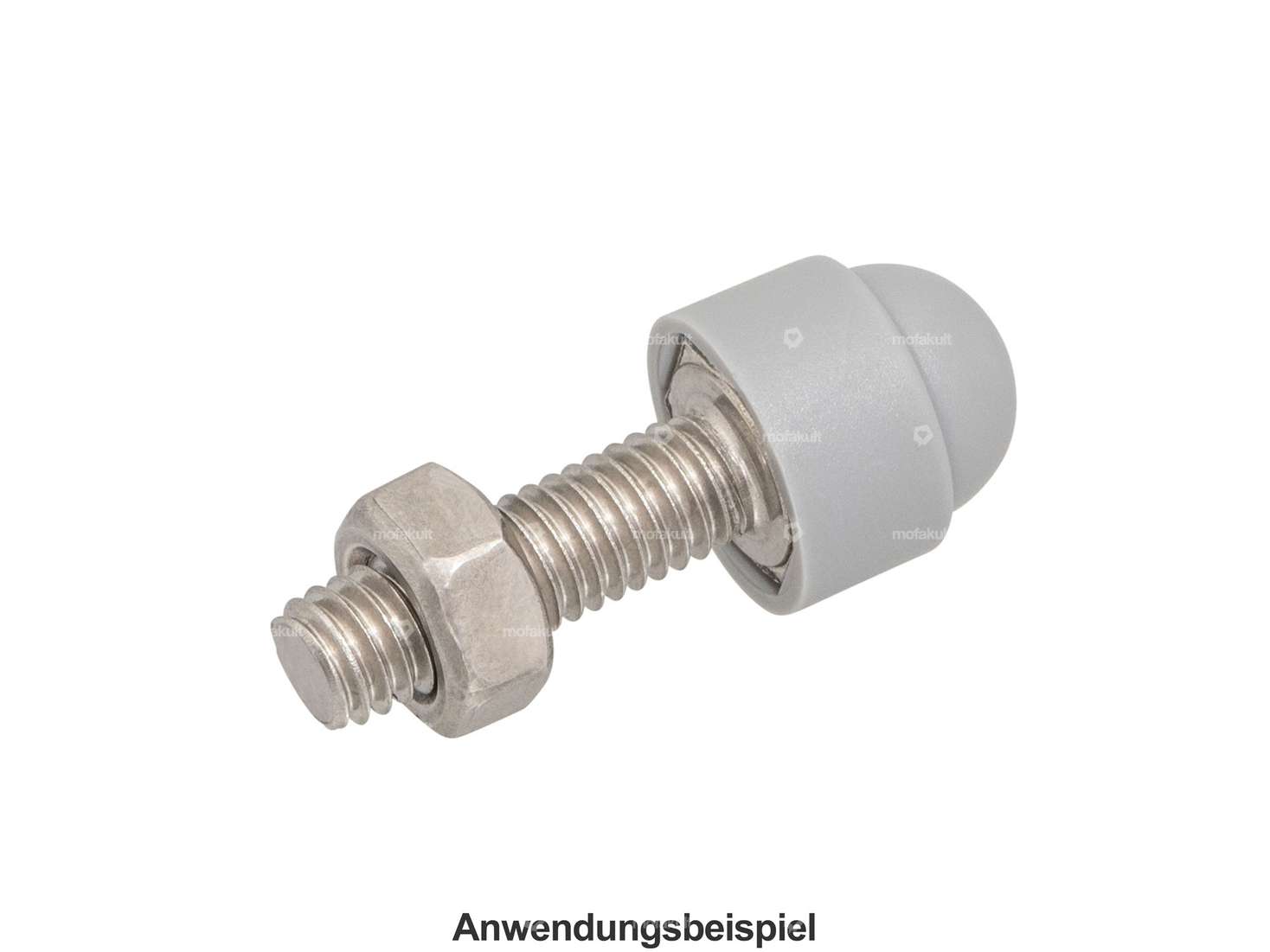 Cover cap external hexagon M6 gray Carousel Image 4