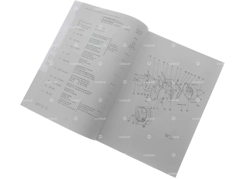 Spare parts catalog | Puch Maxi S, N, S-2A (CH) Carousel Image 2