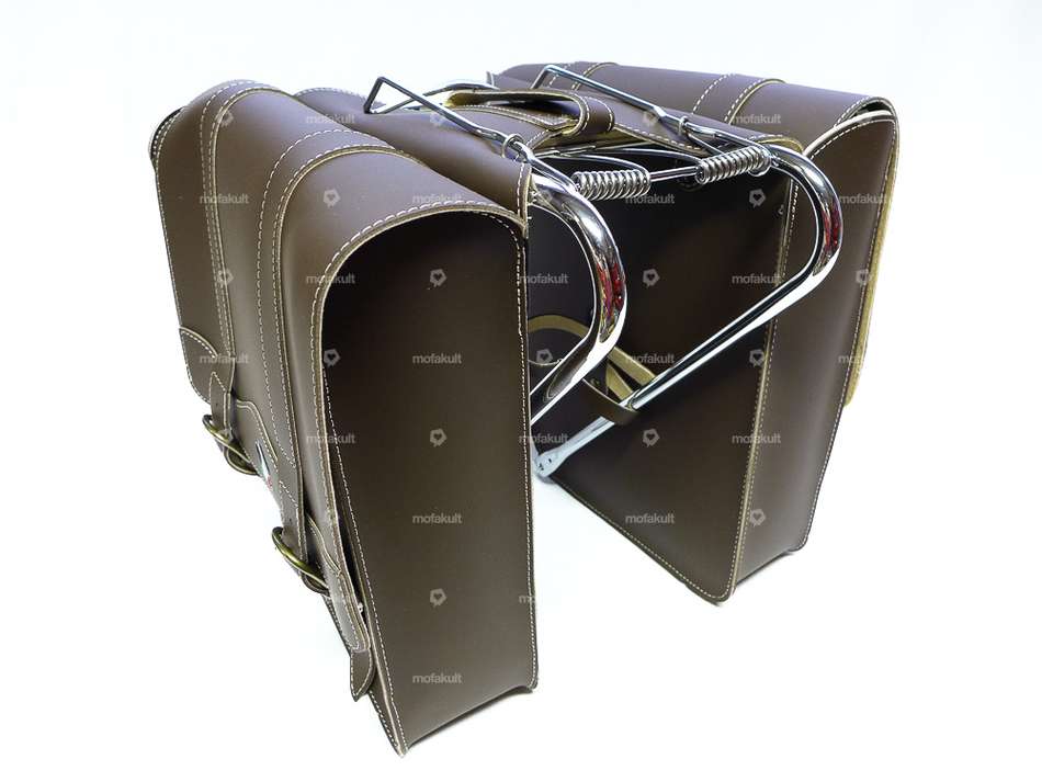 Luggage bag Classic brown / cream Carousel Image 2