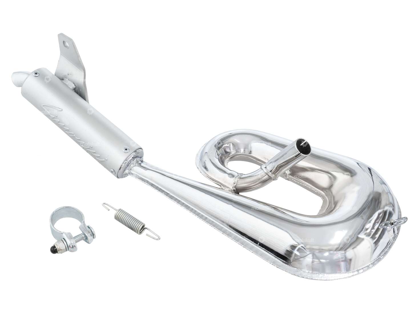 Simonini worm pot Ø 22mm chrome | Piaggio Ciao Carousel Image 1