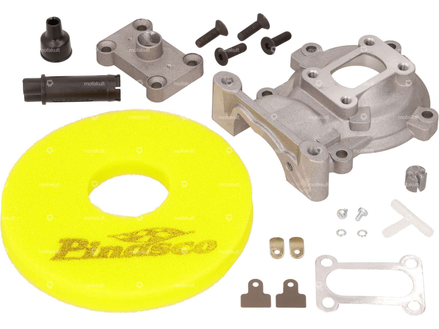 Pinasco side inlet set Ø 42 mm | Piaggio Ciao, SI, Bravo, Boxer Carousel Image 1
