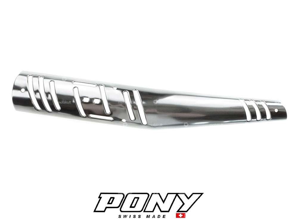 Chrome heat protection plate | Pony & Cilo Beta 521 (P8181) Carousel Image 2