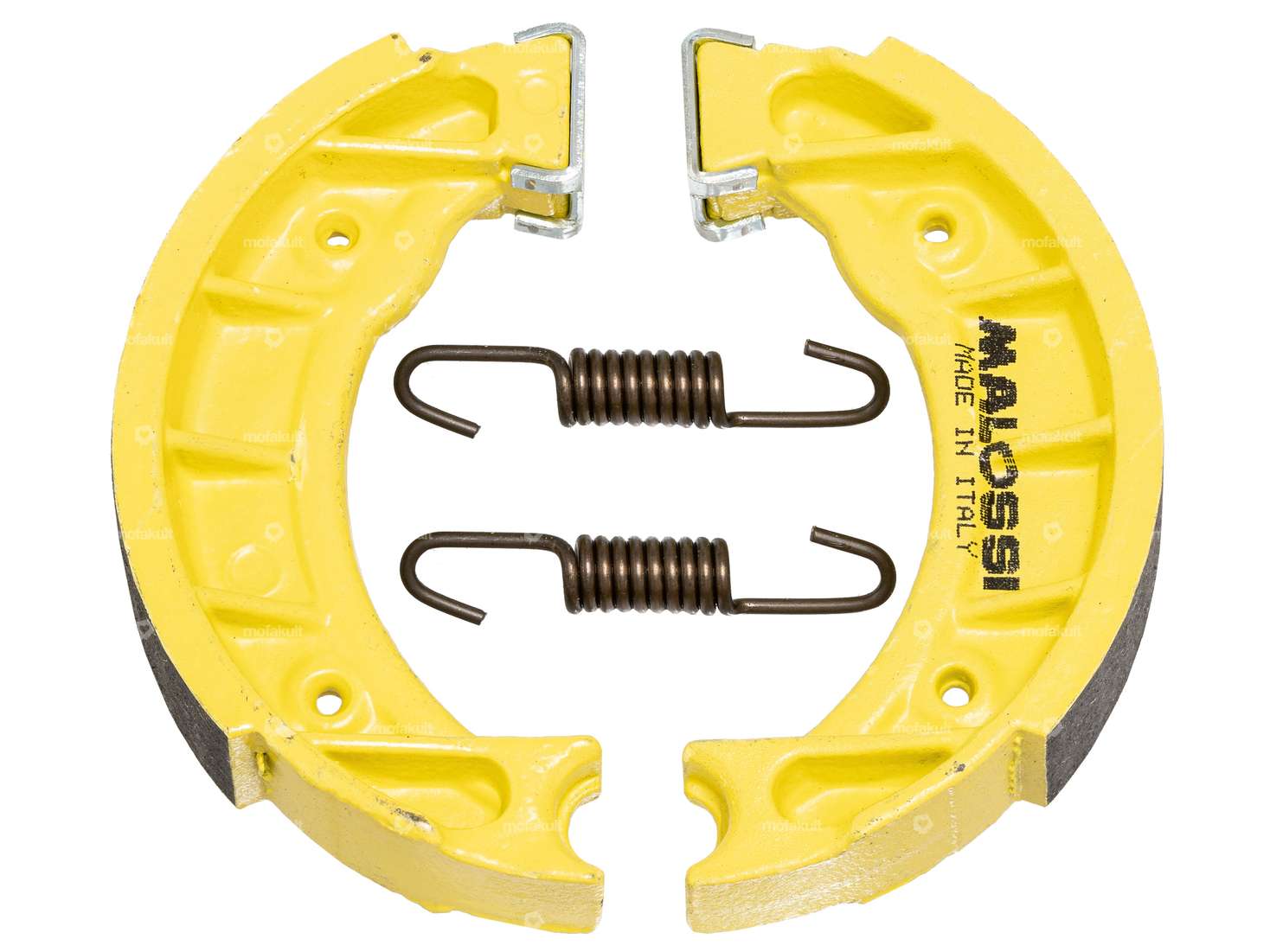 Malossi brake shoes Ø 105 x 20 cast wheel front | Piaggio Ciao, SI, Bravo Carousel Image 1