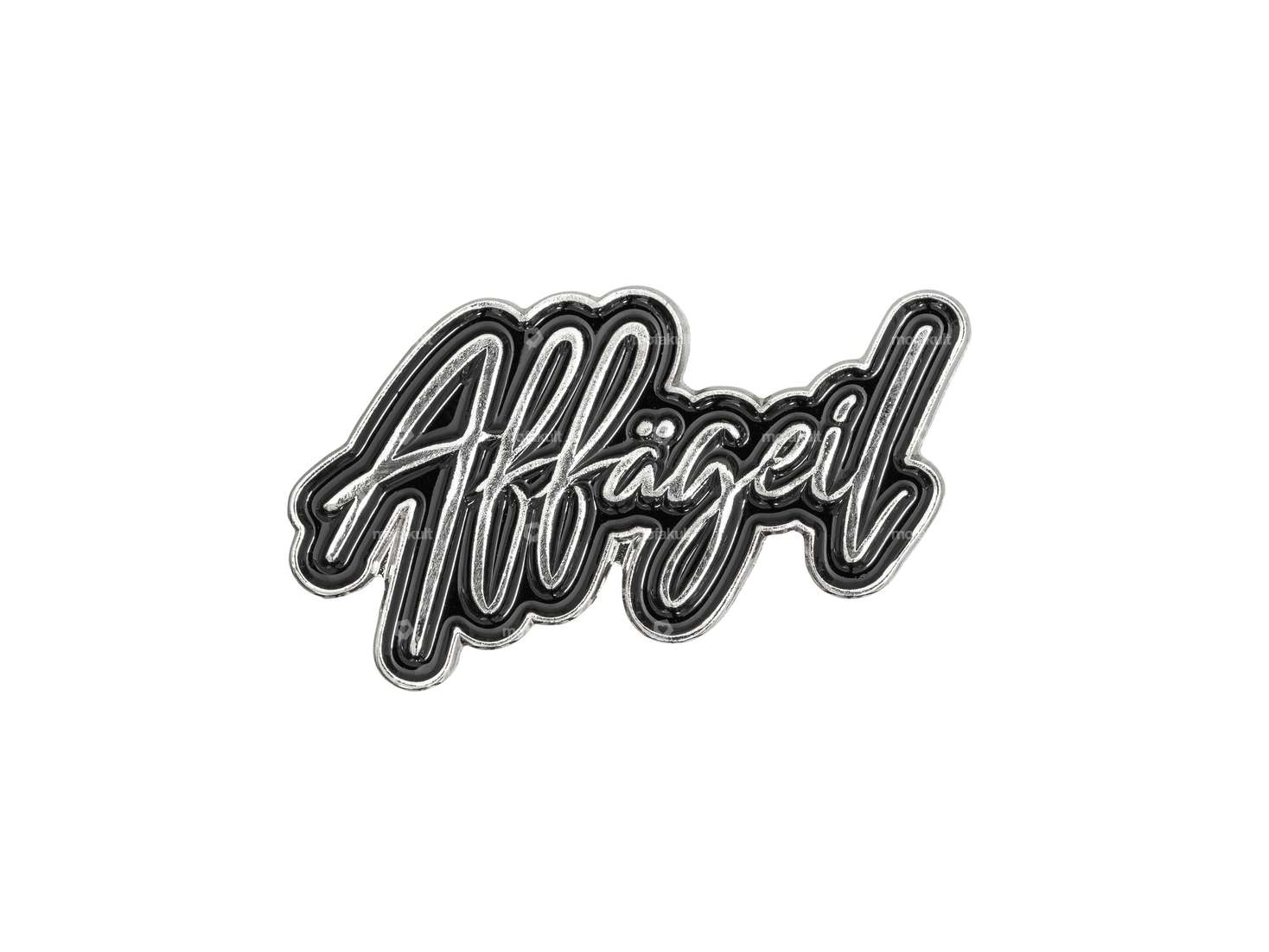 mk-Merch pin "Affägeil" 30 x 18 mm Carousel Image 1