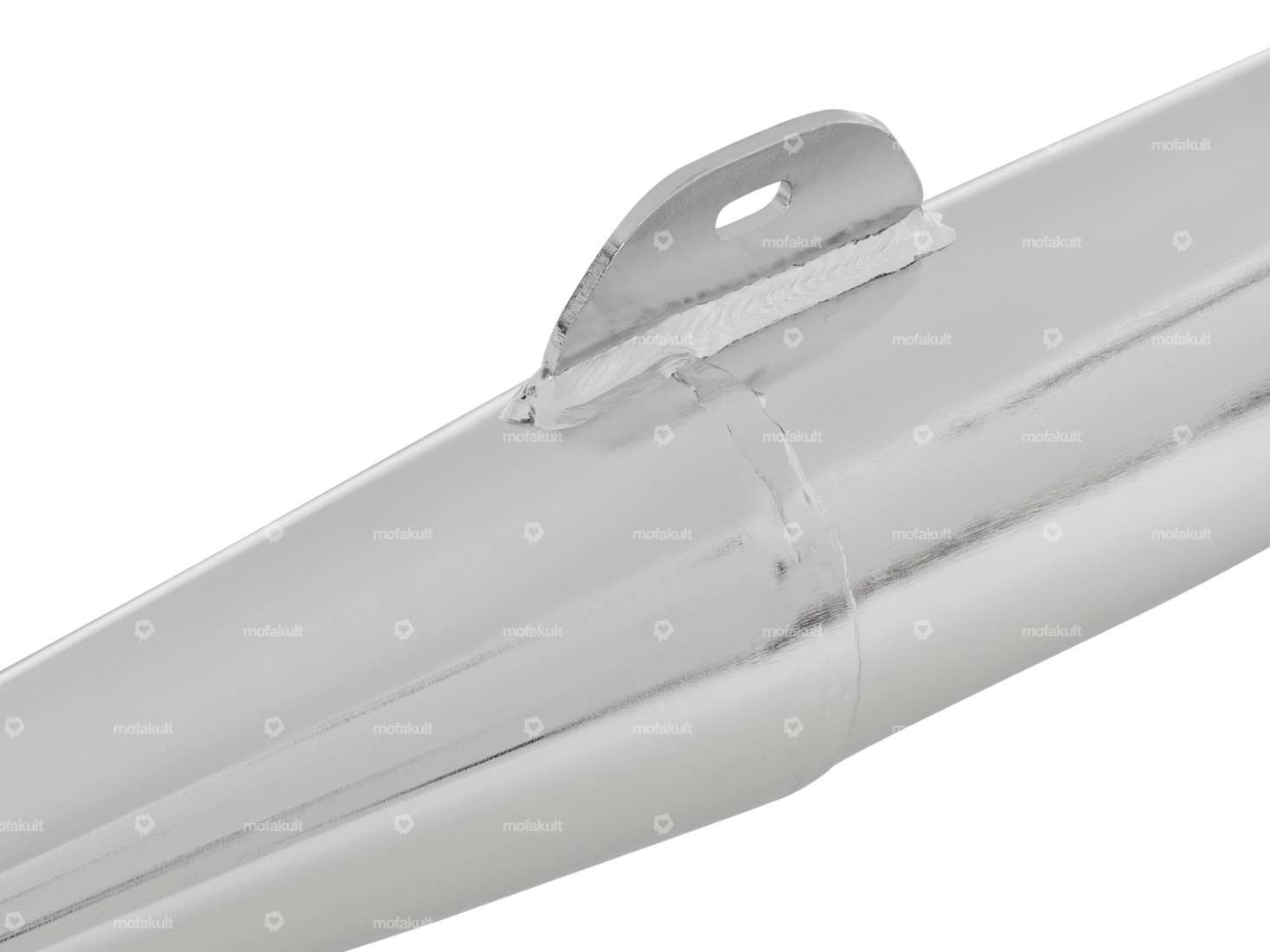 Exhaust sidepipe 28 mm chrome | Puch Maxi S Carousel Image 3