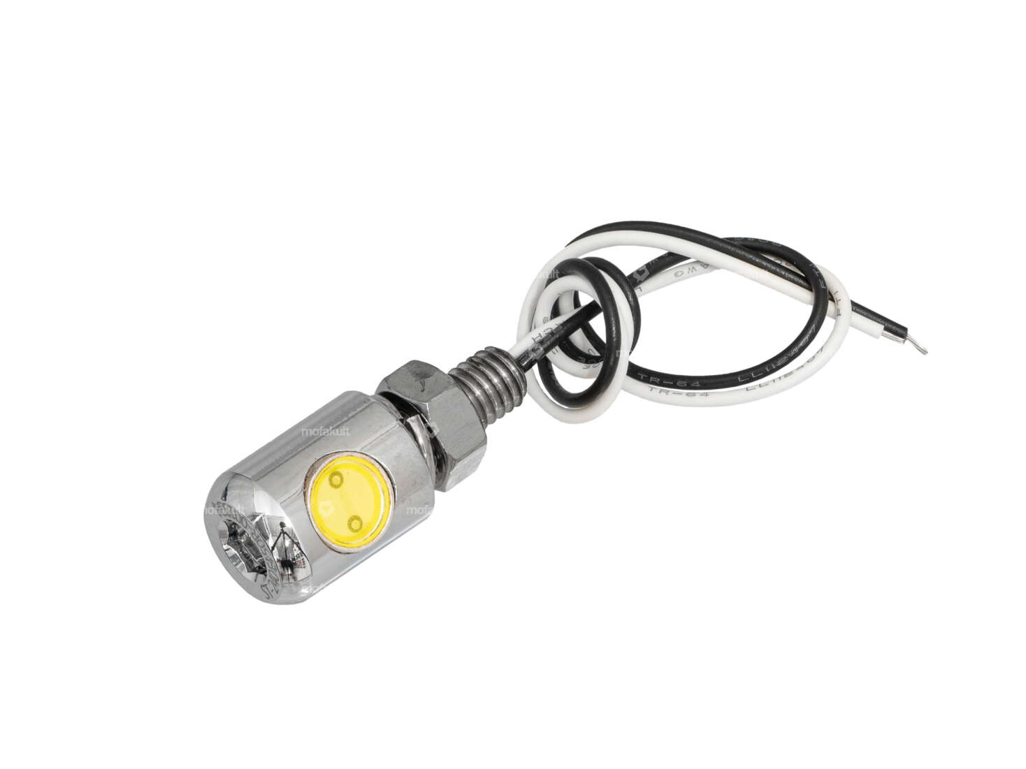 License plate illumination LED chrome Carousel Image 1