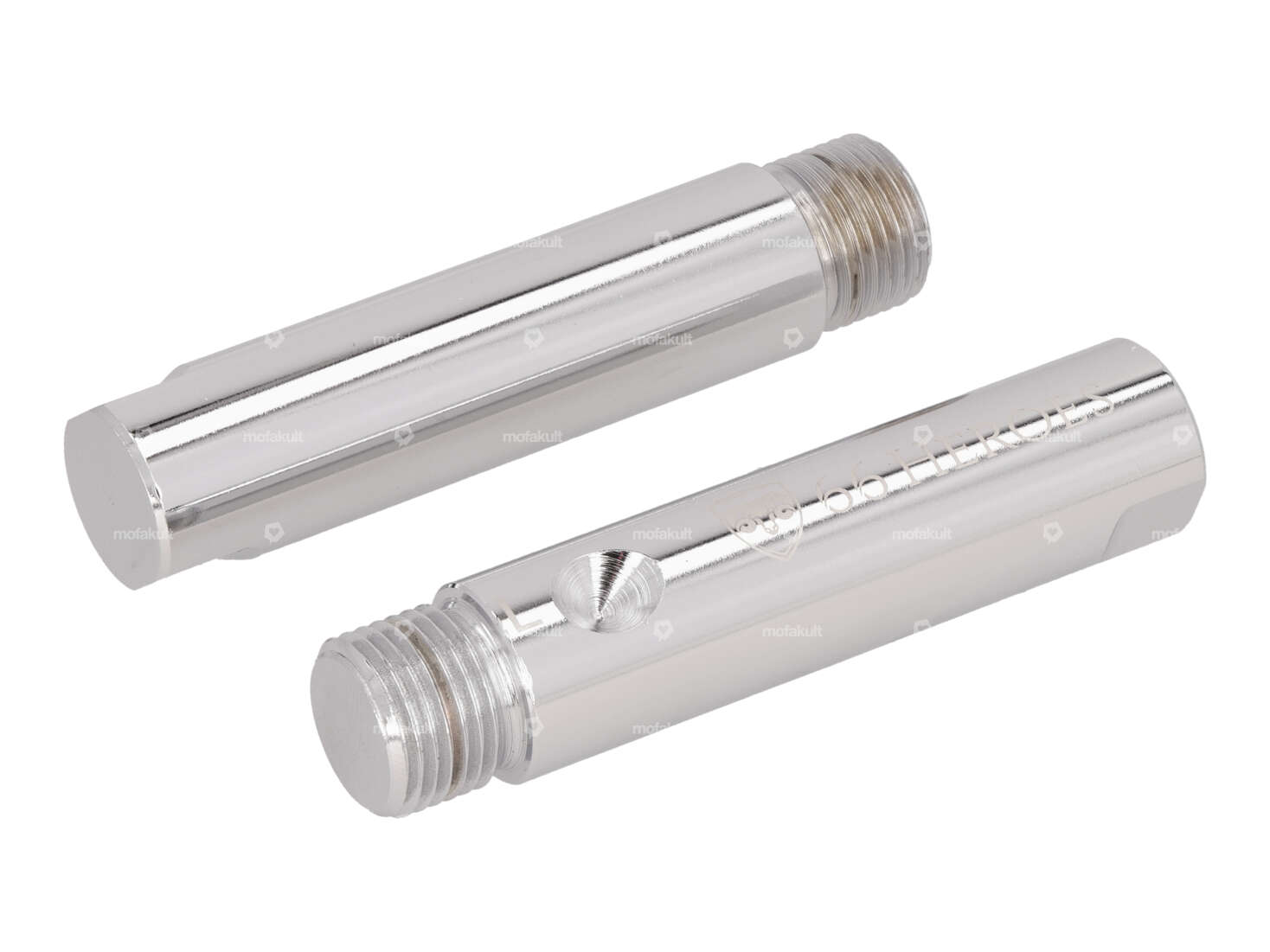 66HEROES Bolt set long pedal arms chrome Carousel Image 1