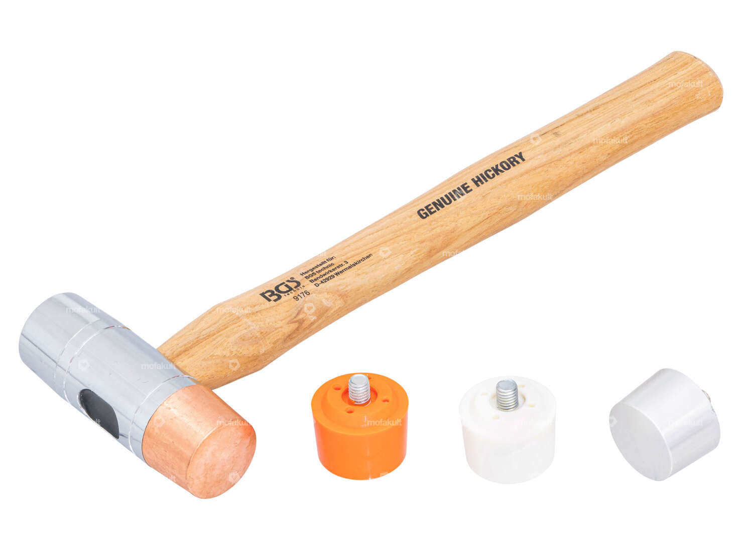 BGS interchangeable head hammer (5 heads) Carousel Image 1