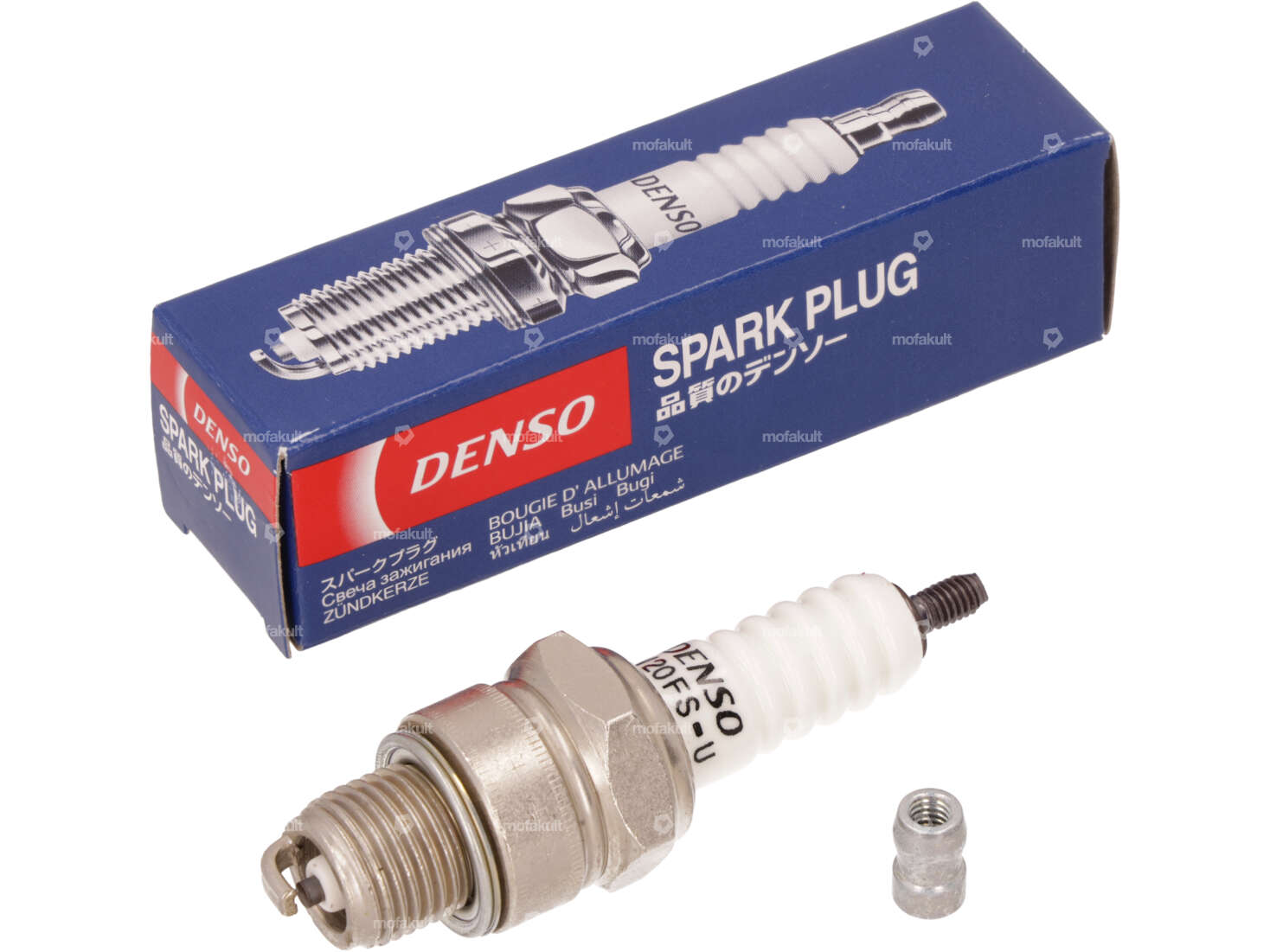 DENSO (W20FS - W27FS) Spark plug short thread U-Groove Carousel Image 1