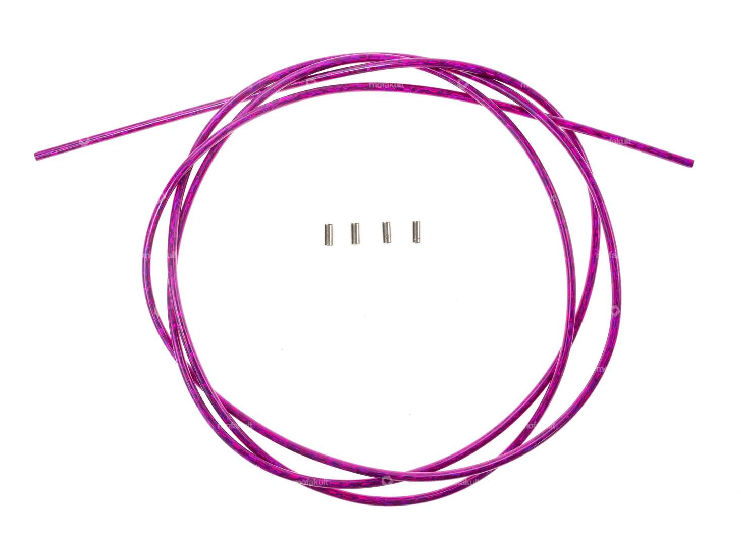 Cable sheath Ø 5 mm pink 2.5 m metal inner sheath Carousel Image 1