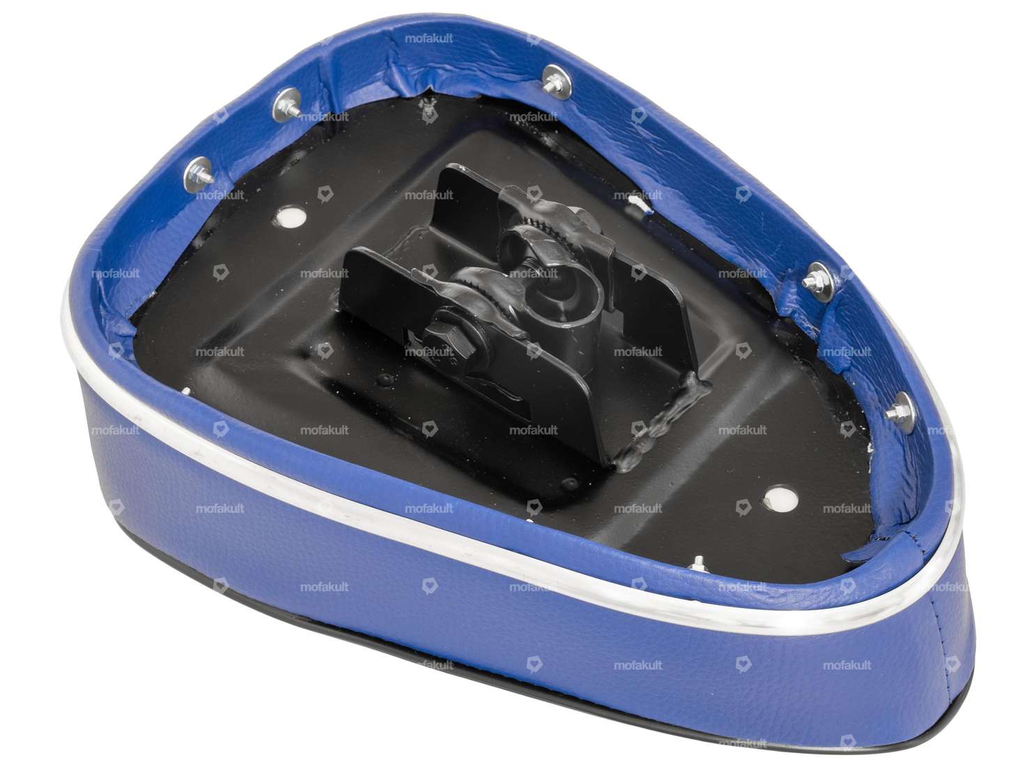 Moped seat blue Carousel Image 4
