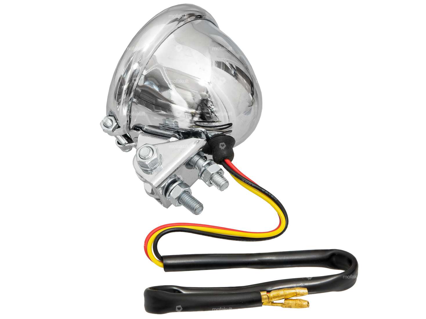 66HEROES rear light "Minnesota" chrome red lens Carousel Image 2