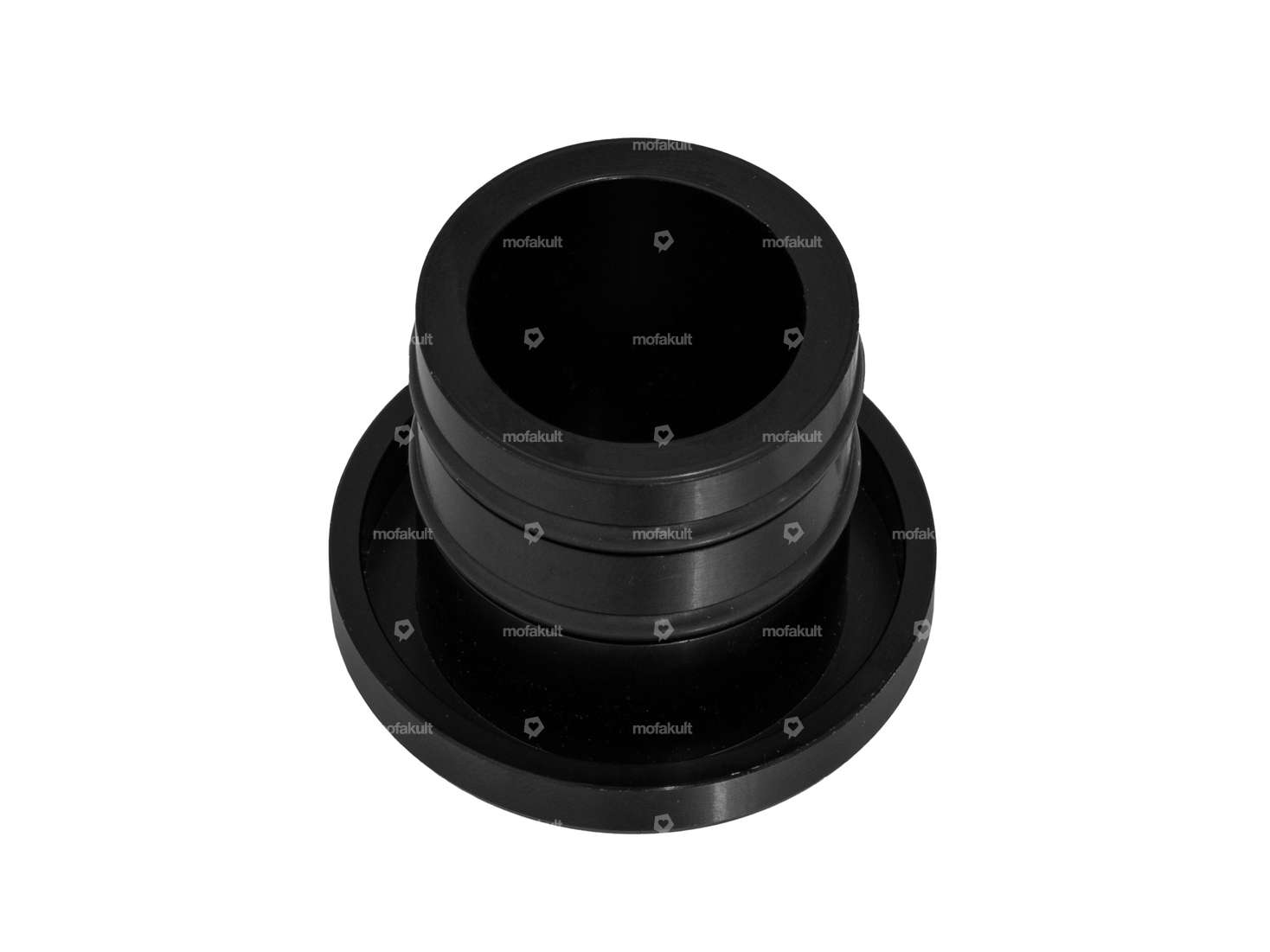 66HEROES Tank cap "Piaggio" black round | Piaggio Ciao, Bravo Carousel Image 2