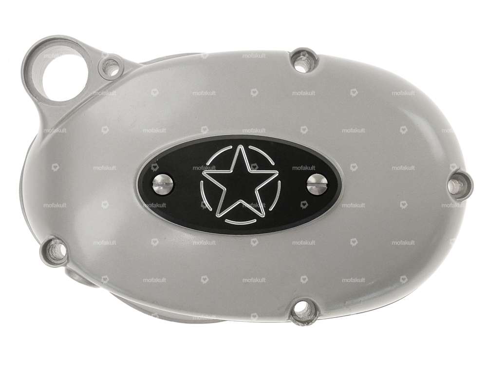 66HEROES Cover Star CNC aluminum black anodized | Sachs 50/2, 50/3, 50/4 Carousel Image 3