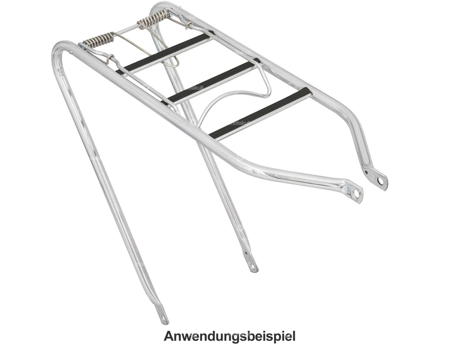 swiing® revival rubber insert luggage carrier black Carousel Image 3