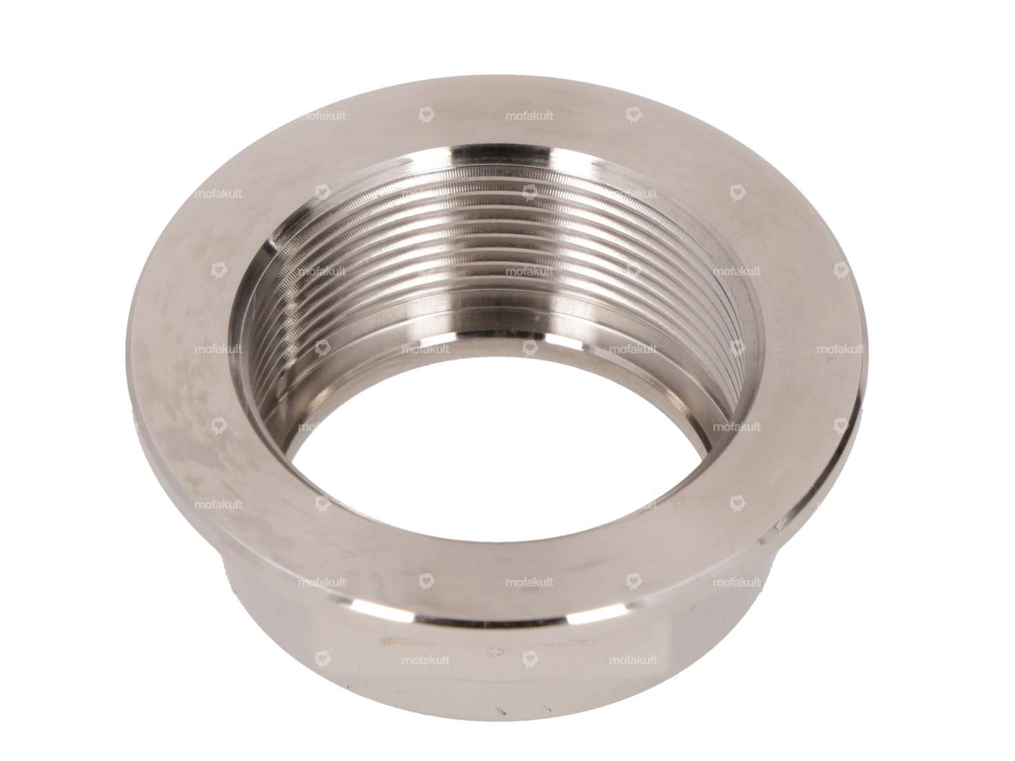 swiing® revival steerer tube nut 1"/24G open Inox Carousel Image 2