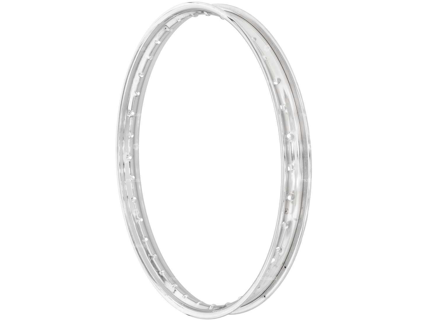 Rim ring 1.35 x 19" (48.5 mm) chrome Carousel Image 1