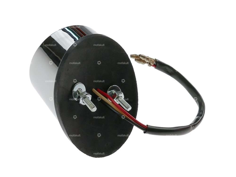 Rear light "Iowa" chrome Carousel Image 3