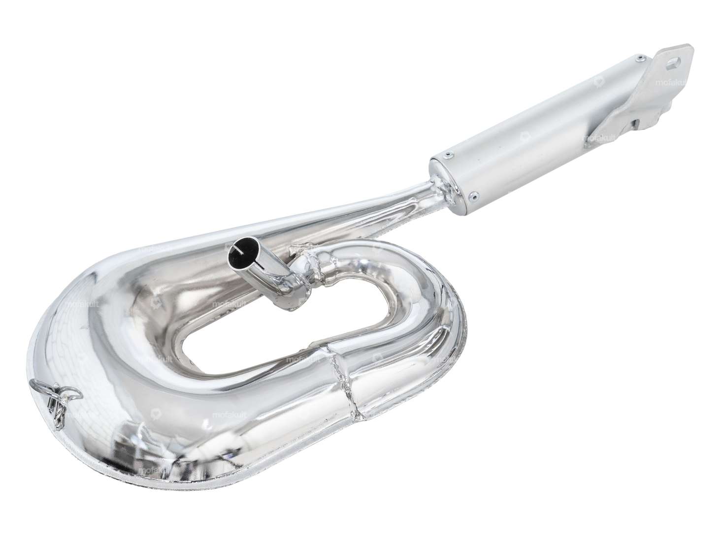 Simonini worm pot Ø 22mm chrome | Piaggio Ciao Carousel Image 2