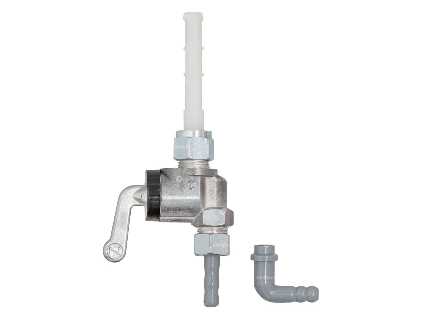 Karcoma fuel tap M12x1 vertical | Puch X30 Sport NS (perforated tank) Carousel Image 1