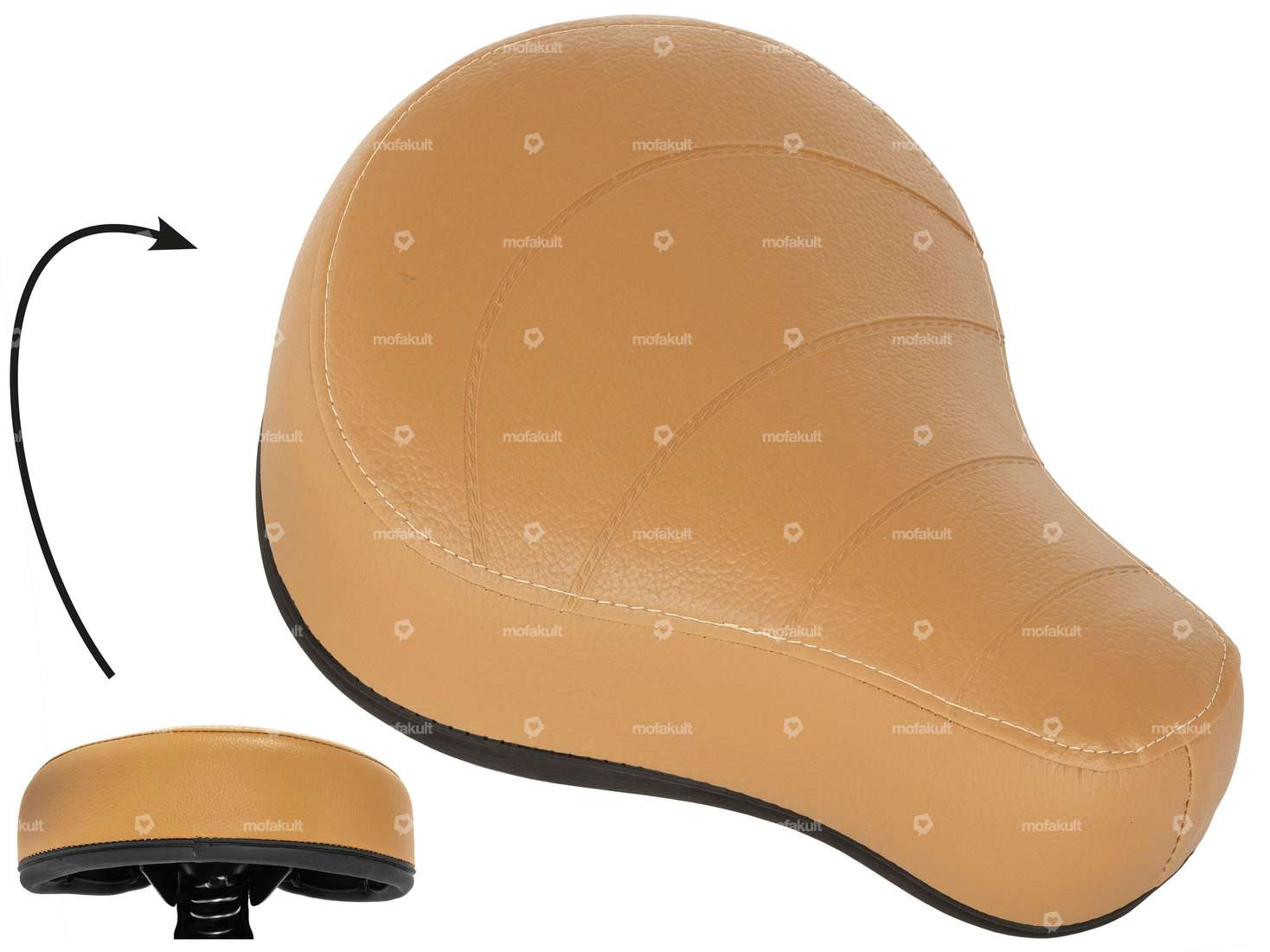 Saddle low brown Carousel Image 1