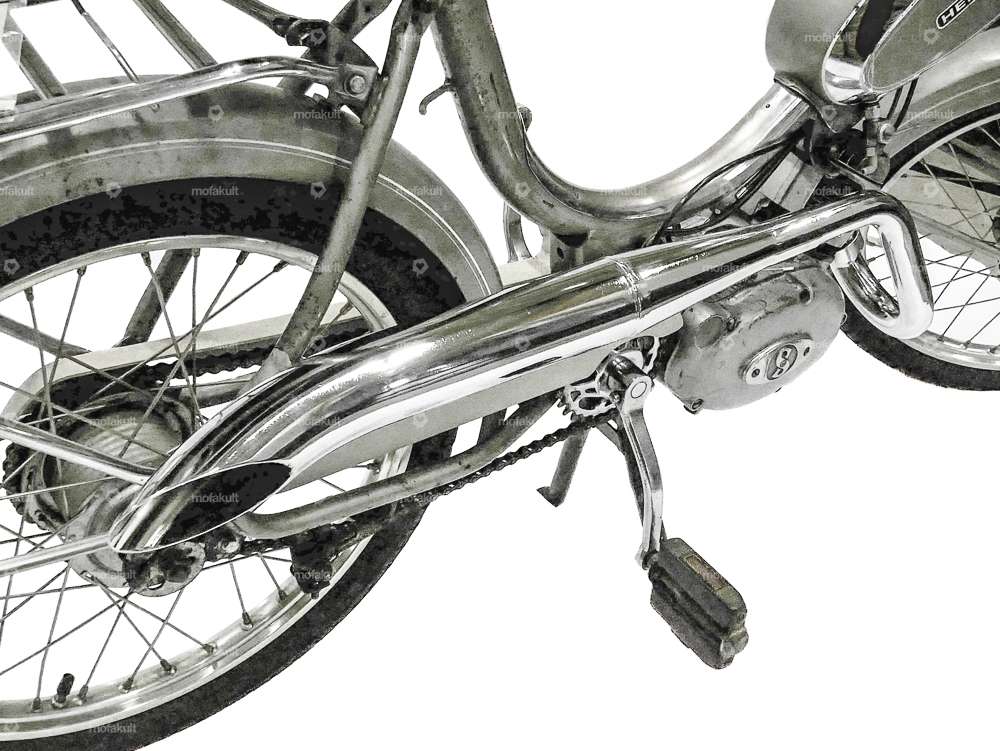 Exhaust manifold 32 mm sidepipe | Sachs 50/2, 50/3 Carousel Image 5