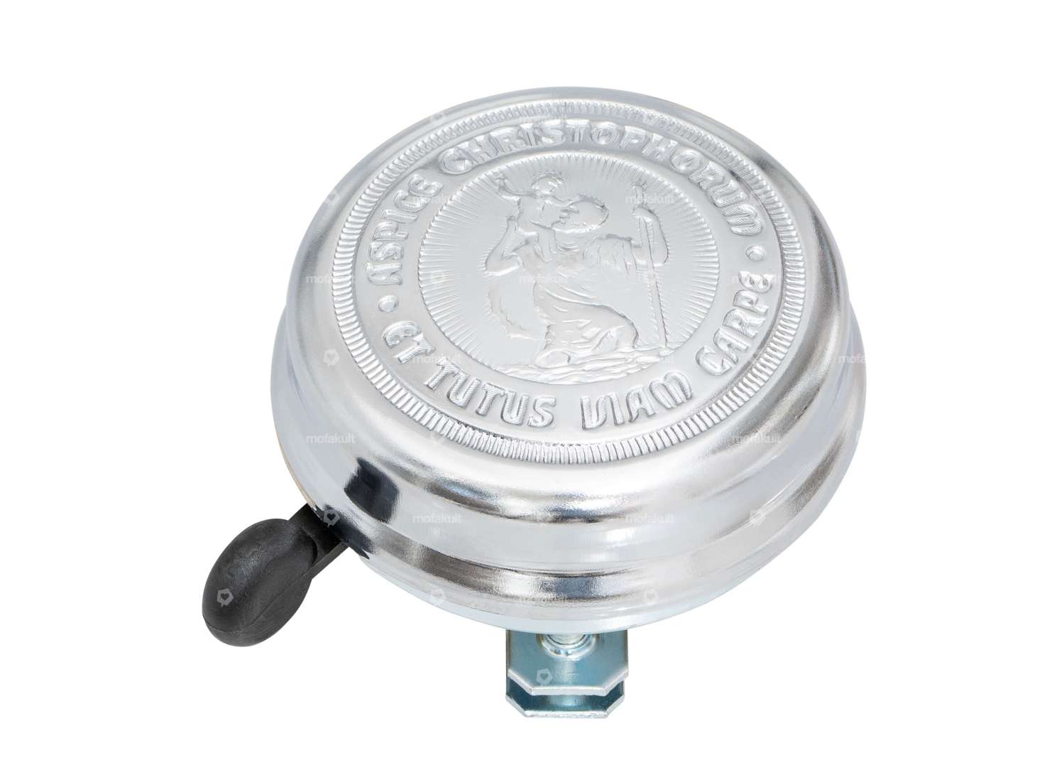 St. Christophorus chrome bell Carousel Image 1