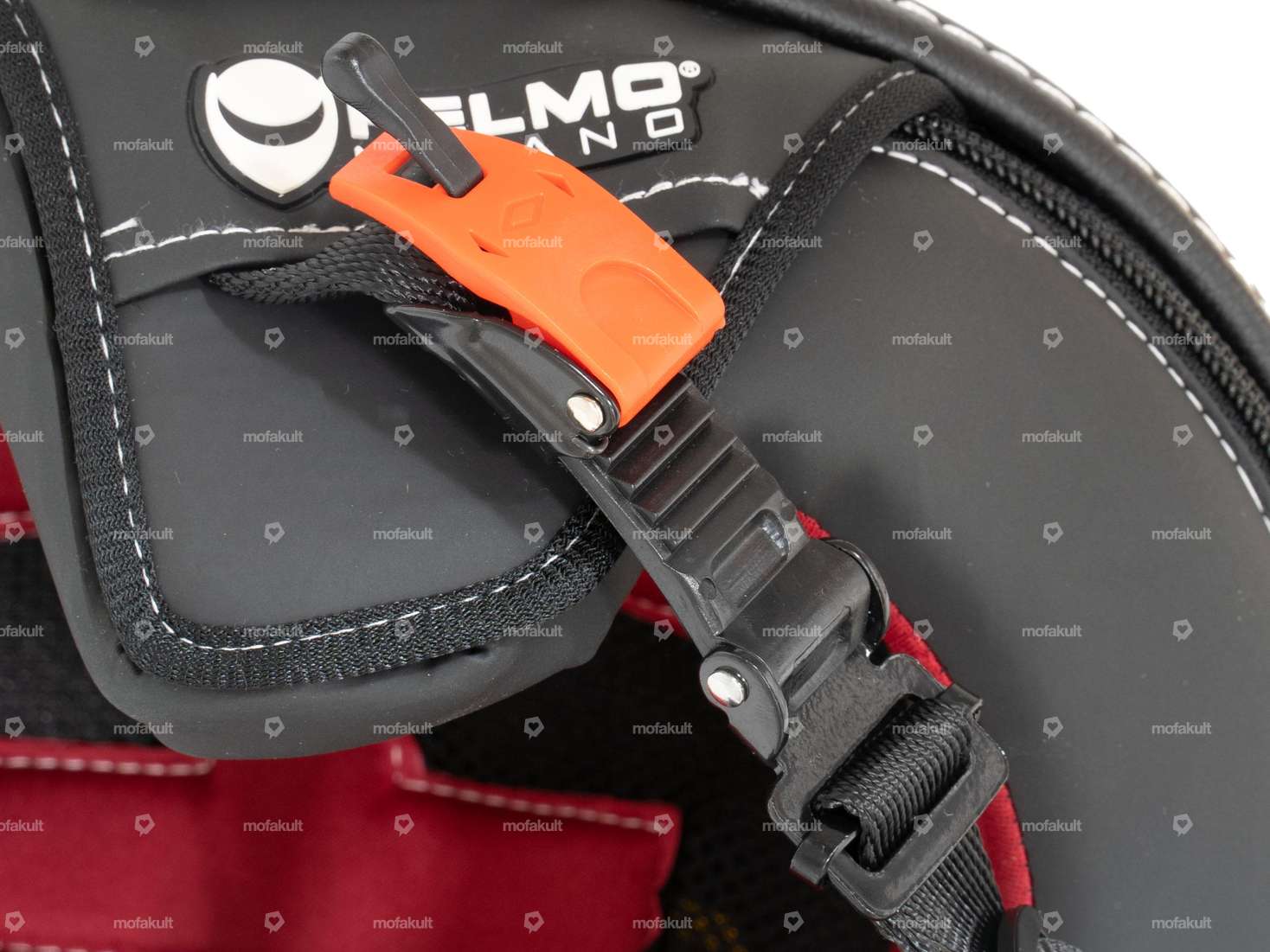 Helmo Milano jet helmet Air with visor white (XS) Carousel Image 5