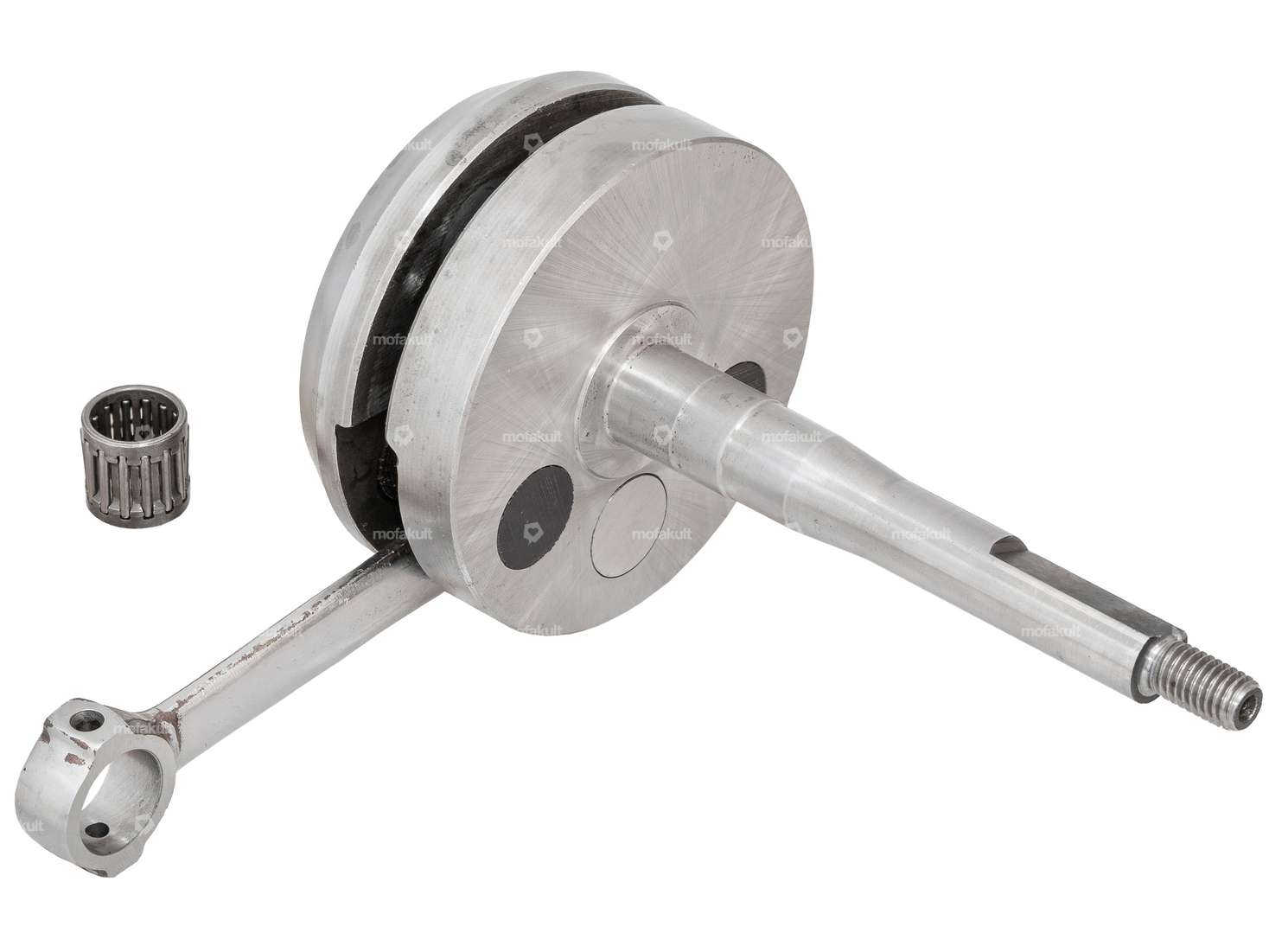 Mazzucchelli crankshaft 44 mm stroke for Simonini case (12 KoBo) | Piaggio Ciao, SI, Bravo, Boxer Carousel Image 1