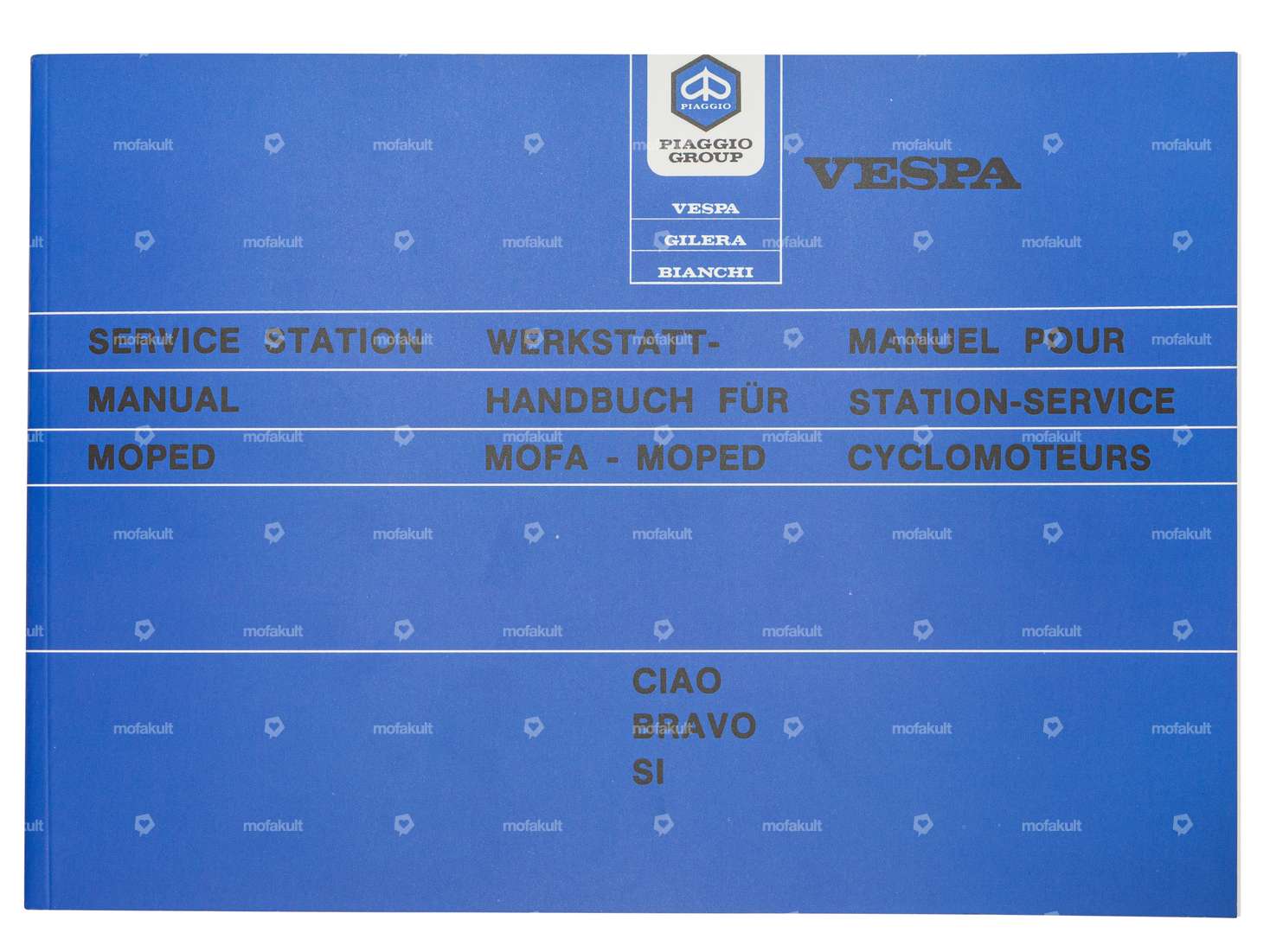 Workshop manual | Piaggio Ciao, SI, Bravo Carousel Image 1