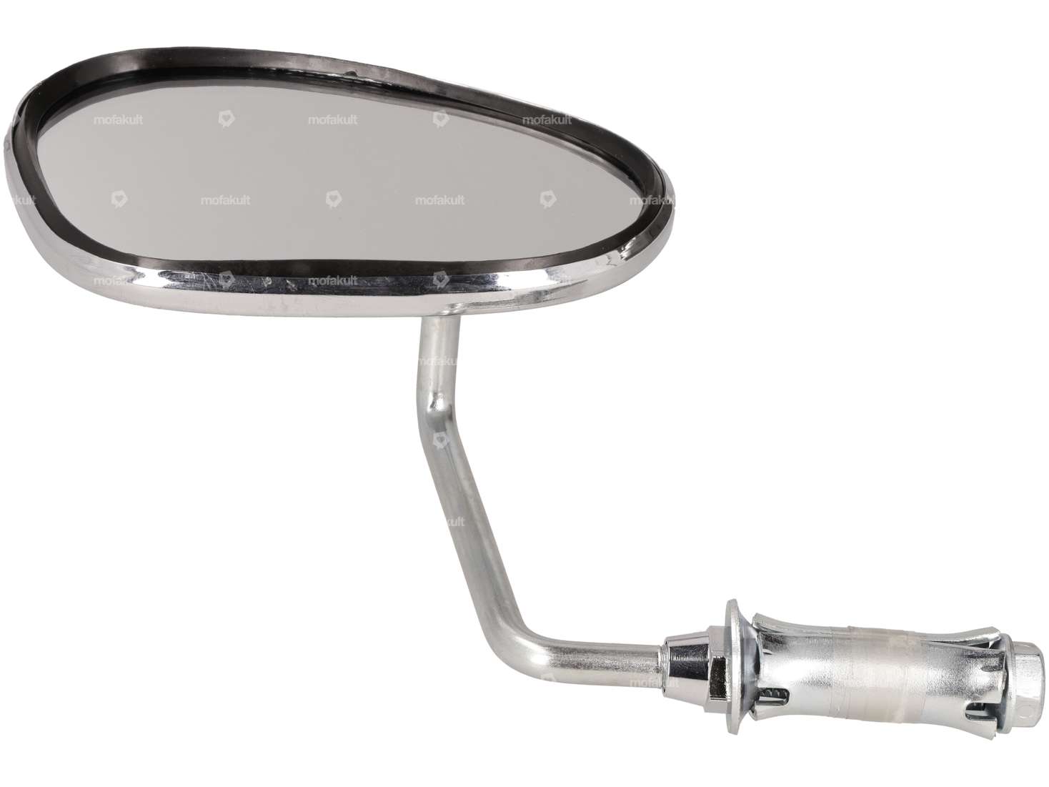 Bumm mirror oval left plug-in version chrome | Hercules Carousel Image 2