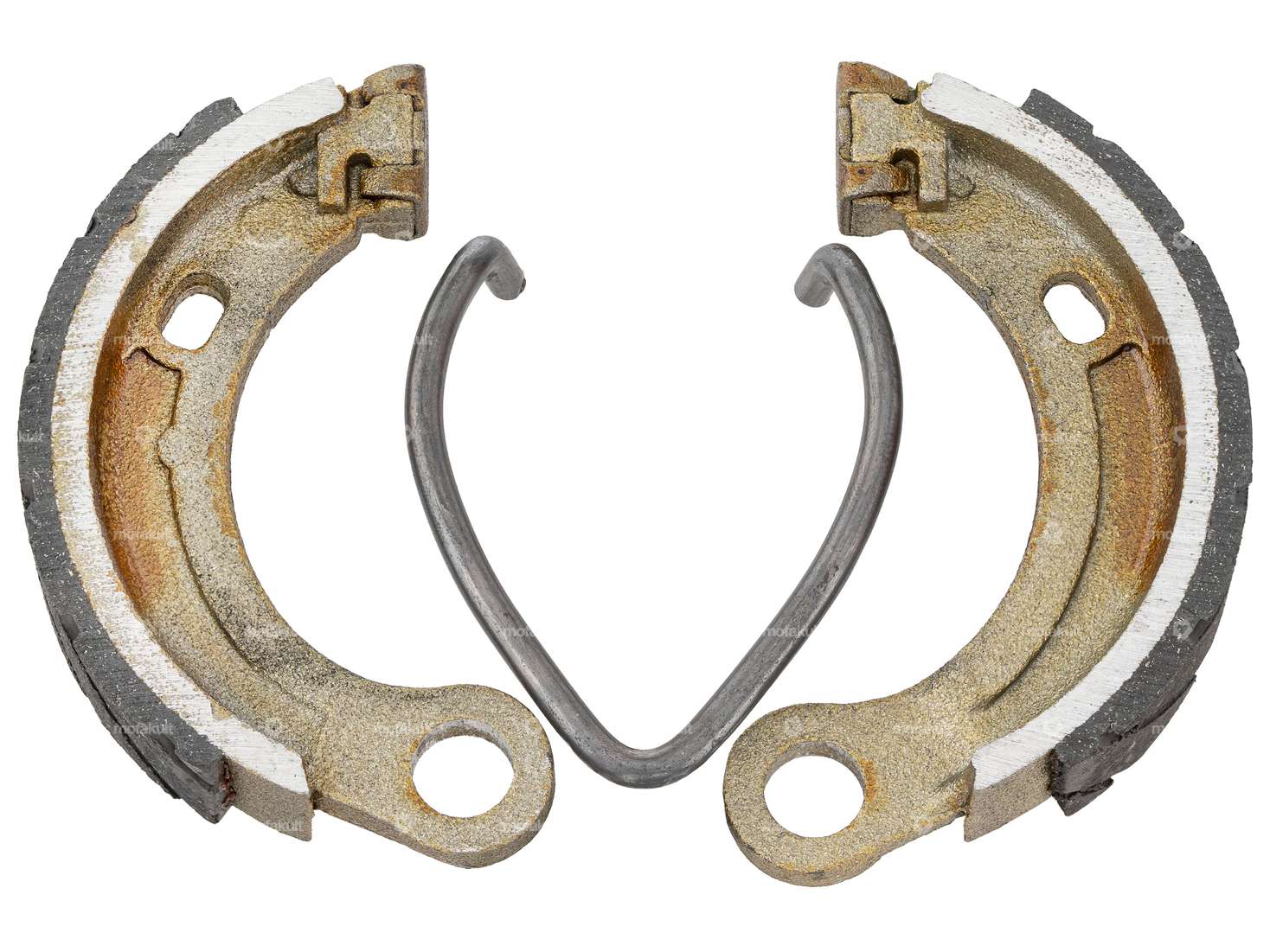 swiing® ingenious brake shoes Ø 90 x 17 Grimeca Snowflake Racing slotted | Hercules Prima, Puch Carousel Image 2