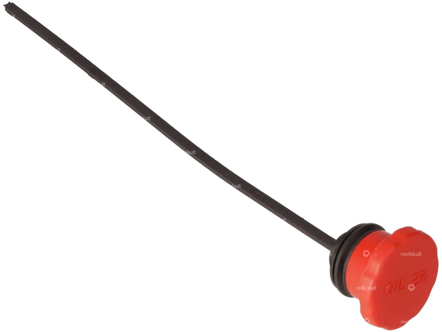 Fuel cap with dipstick red/black NOS | Piaggio Ciao, Bravo Carousel Image 2