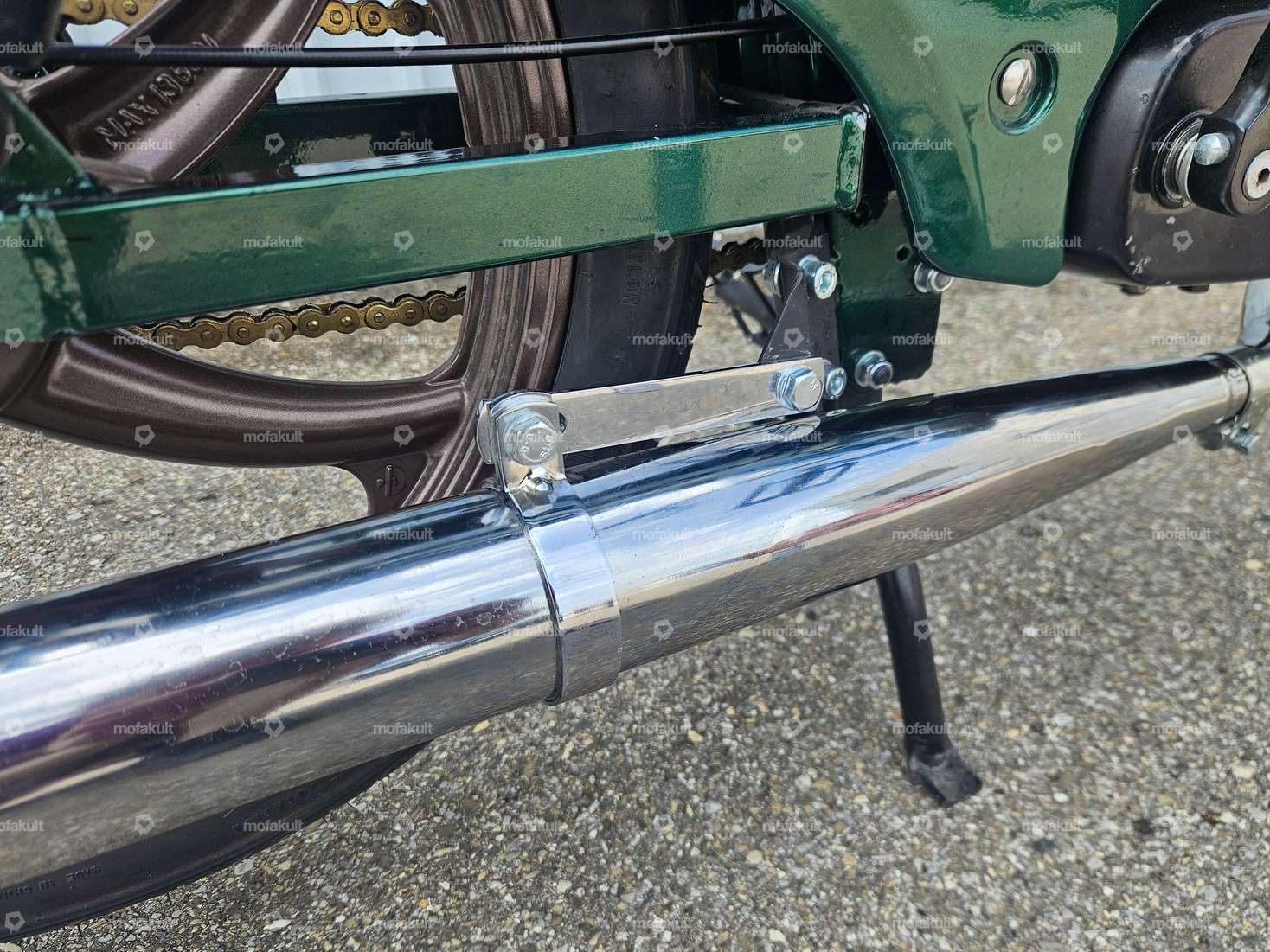 swiing® ingenious resonance exhaust set Ø 28 / 70 mm | Tomos Sprint, Quadro, Classic, Roadie Carousel Image 3