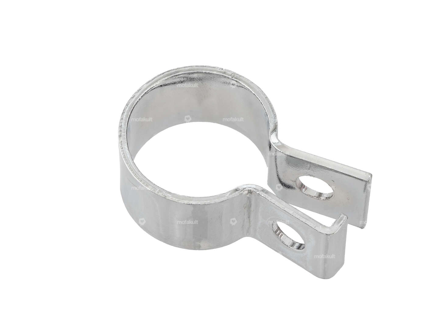 Exhaust clamp 29 - 31 mm chrome Carousel Image 1