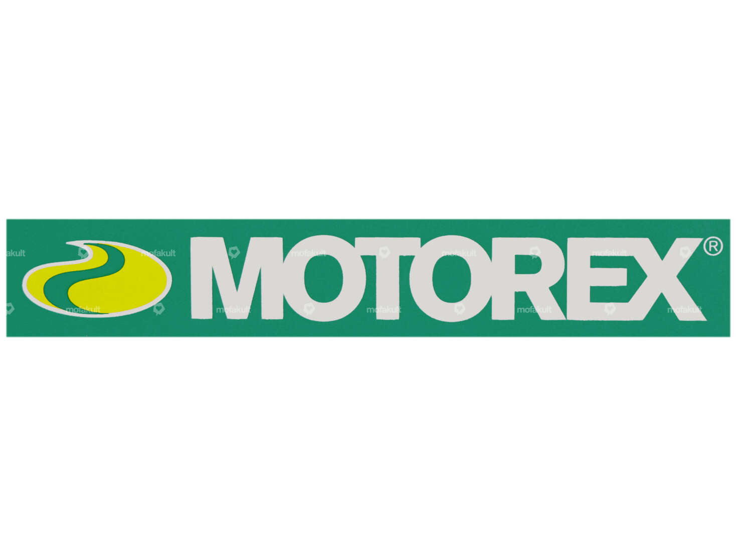 Motorex" sticker 155 x 25 mm Carousel Image 1