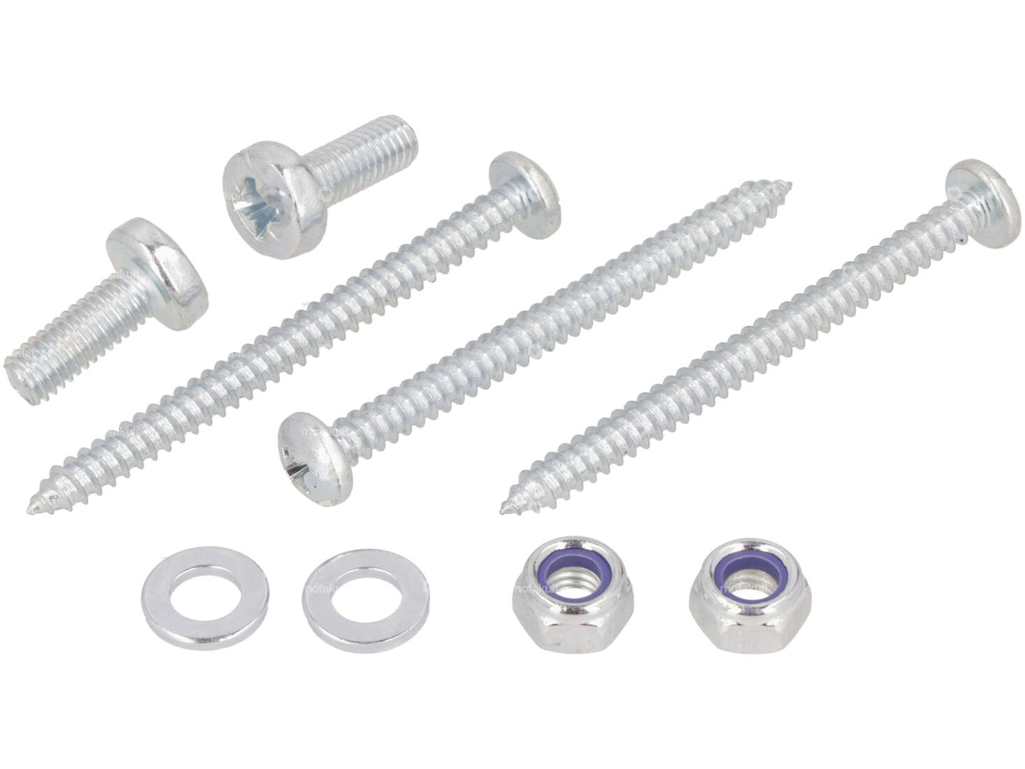 swiing® revival screw set for side panels galvanized | Pony Cross 521 Carousel Image 1