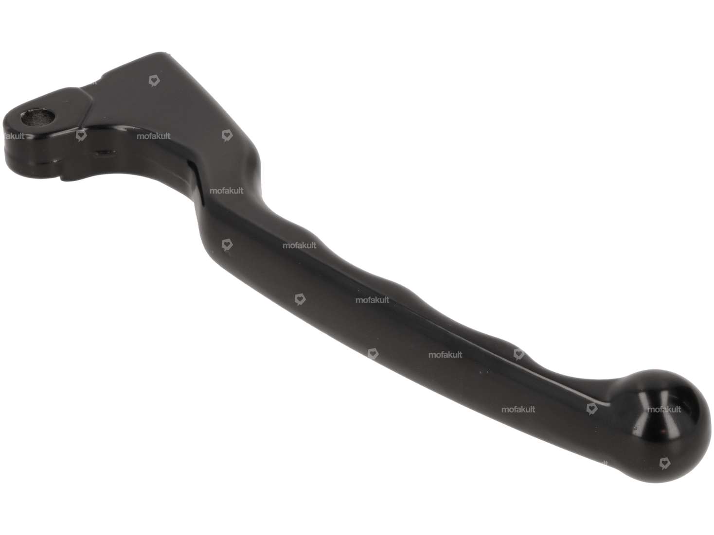 Domino brake lever right aluminum black Carousel Image 2