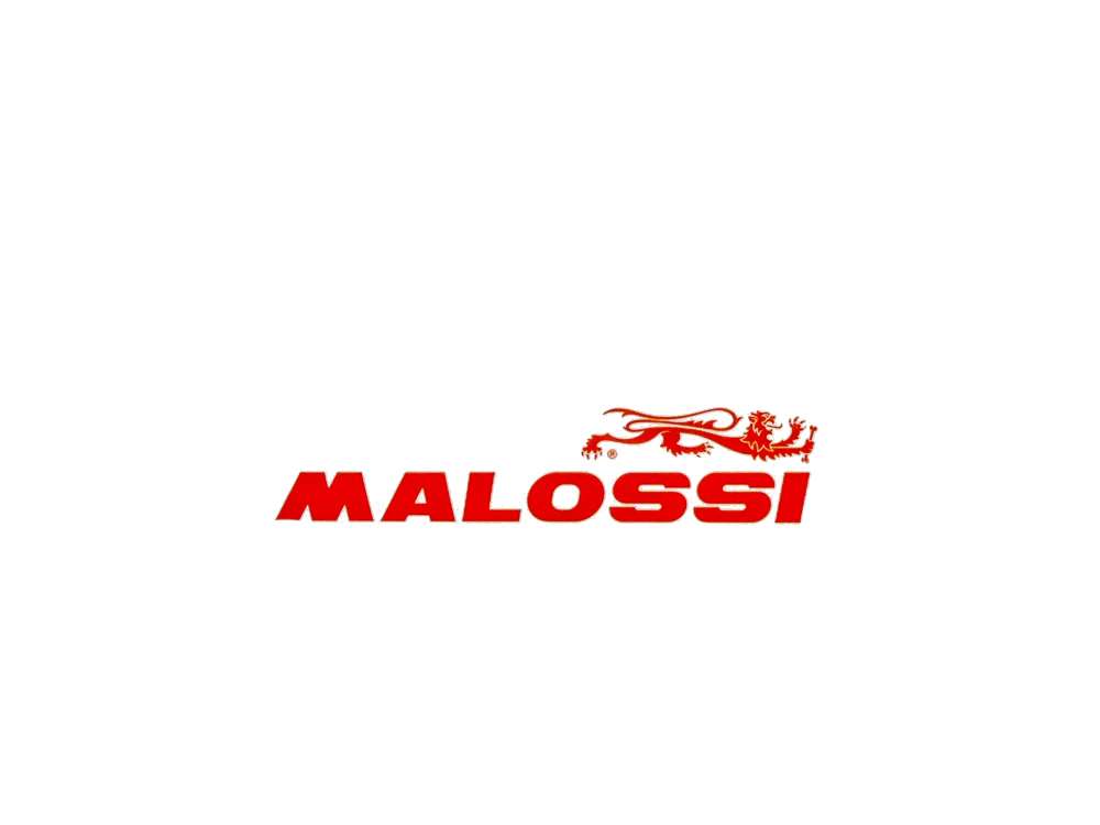 Sticker "Malossi" red / white 60 x 14 cm Carousel Image 2