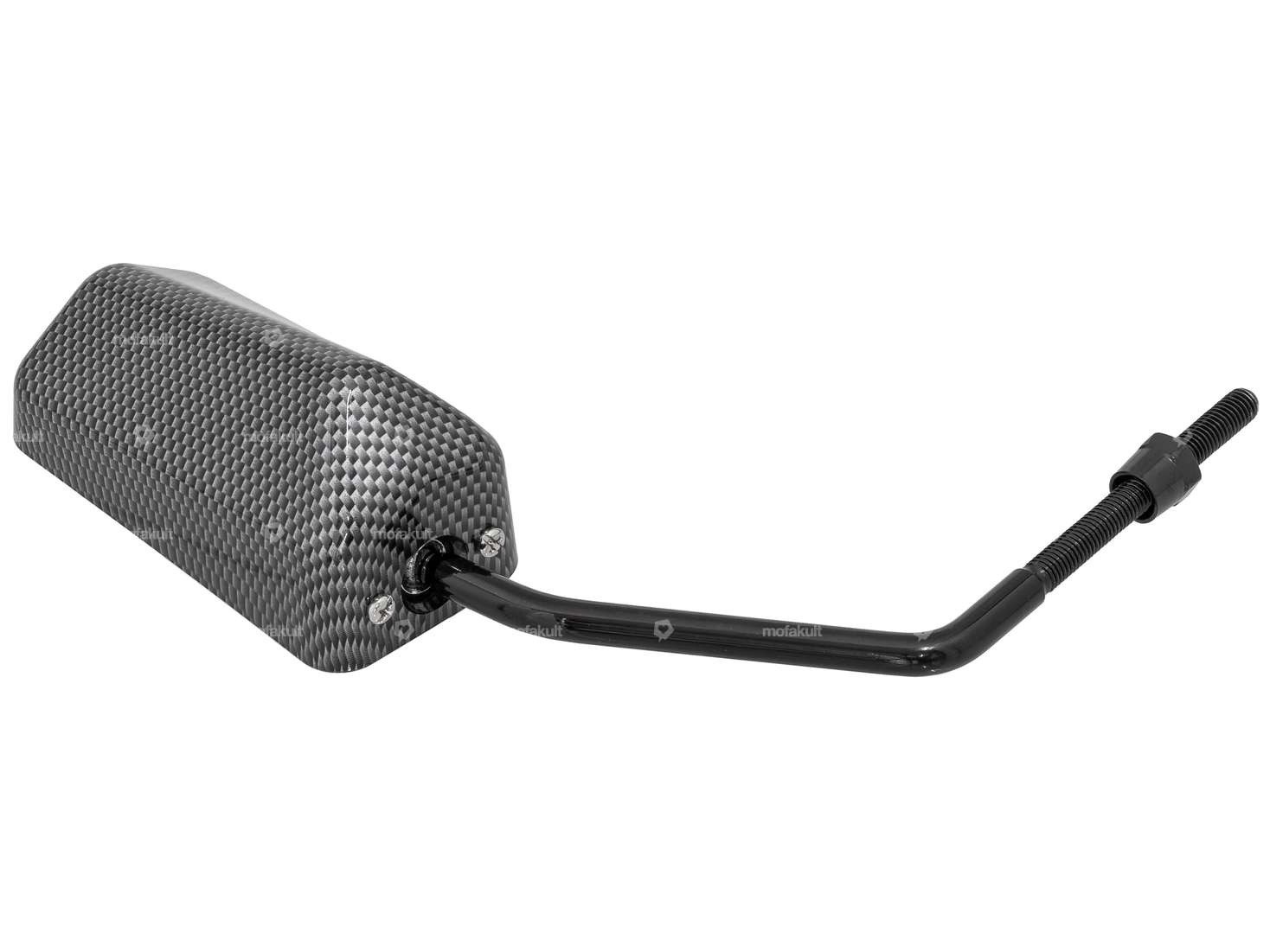 GPO mirror "F1-Style" Carbon glossy Carousel Image 3