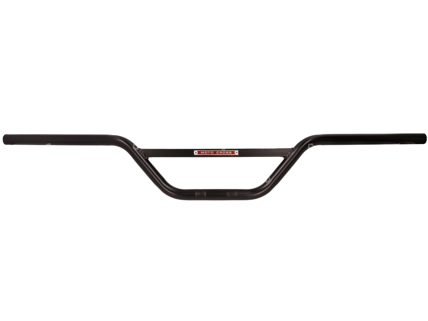 Handlebar fork plate 13 cm motocross black Carousel Image 1